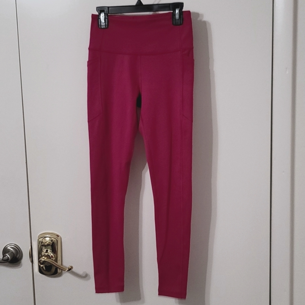 Victoria's Secret hot pink leggings